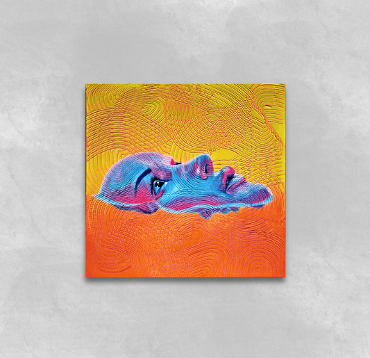 Just above the surface