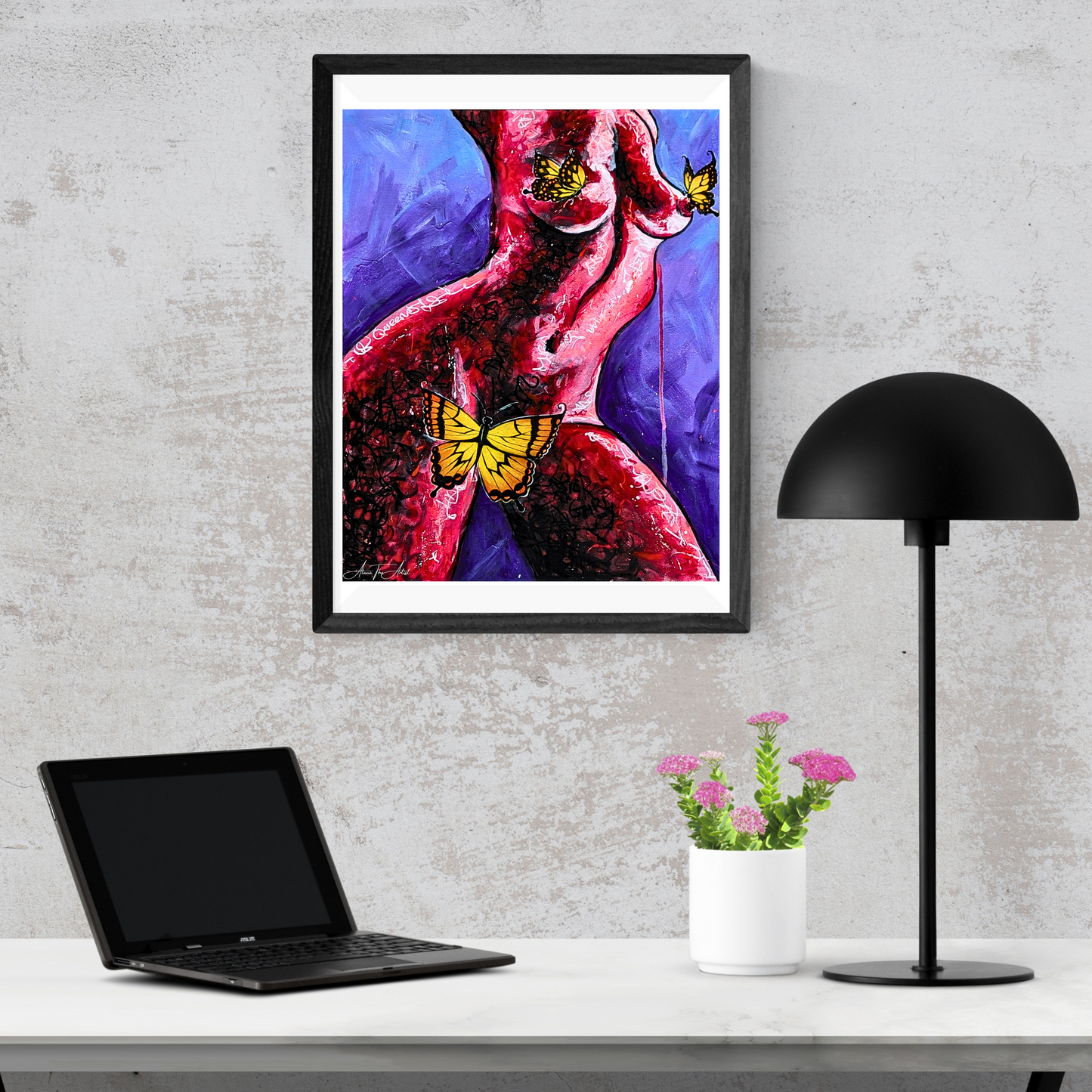 GIVING ME BUTTERFLIES PRINT
